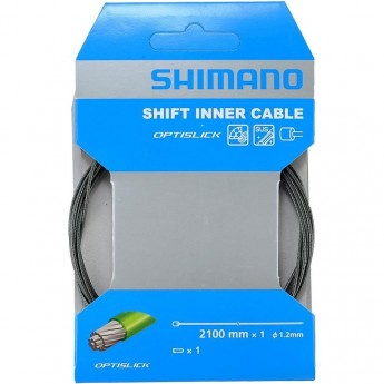 Трос переключения SHIMANO OPTISLICK, 1,2 мм X 2100 мм, 1 штука, Y60198100